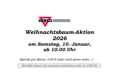 Weihnachtsbaumaktion 2026
